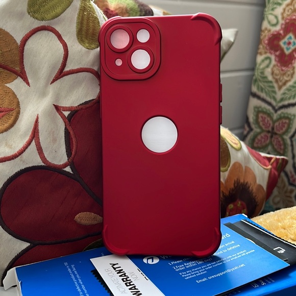 ❤️ 3/$45 ❤️ Oretech iPhone 14 red phone case, NWOT - Picture 3 of 16